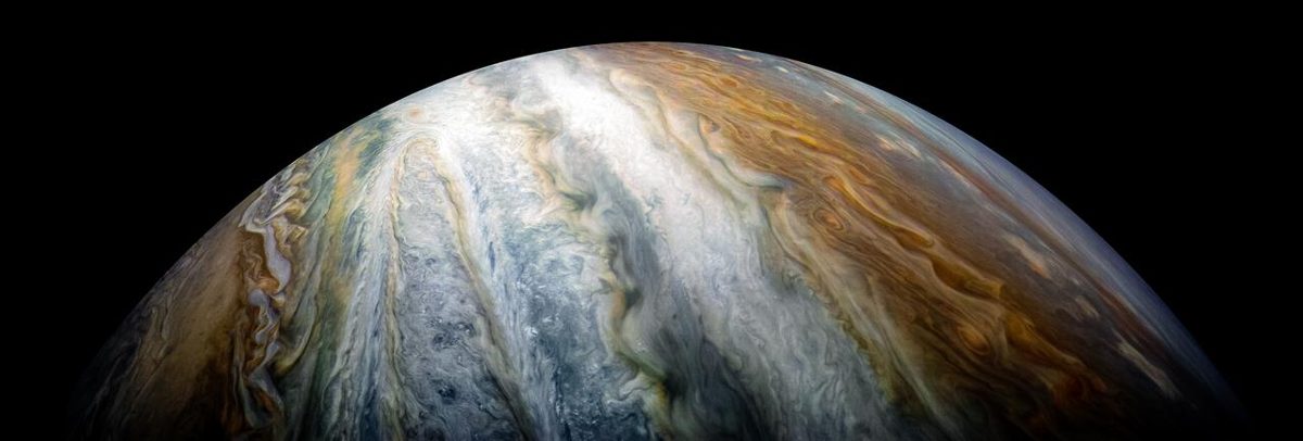 Jupiter's clouds, from NASA's Juno spacecraft